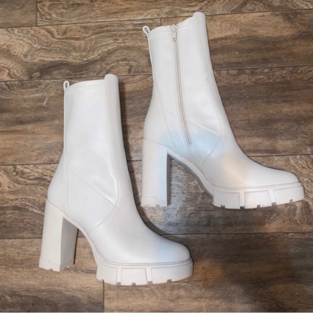 White ALDO Boots